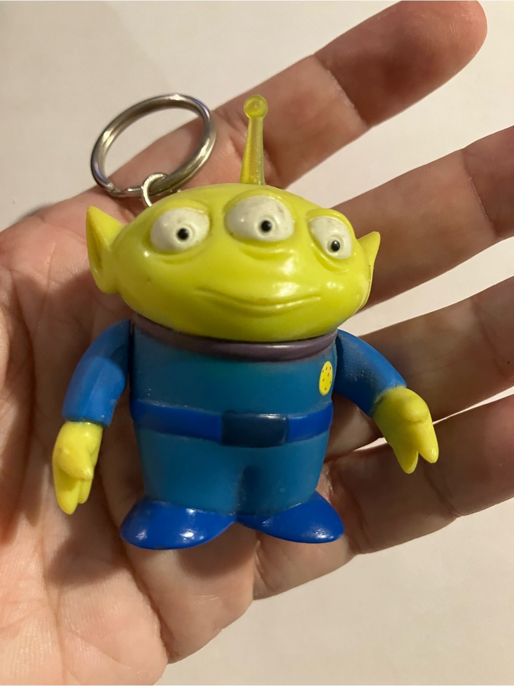 Toy Story Alien Keychain - Blue & Yellow Kids Toy